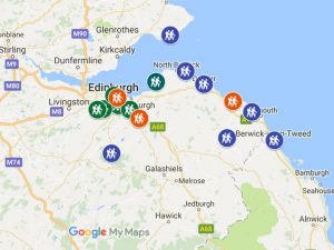 EGS Excursion Programme map