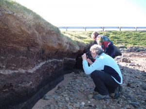 EGS members on Shetland