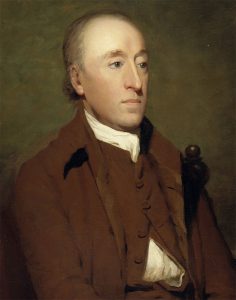 James Hutton by Sir Henry Raeburn, on display in the Scottish National Portrait Gallery
